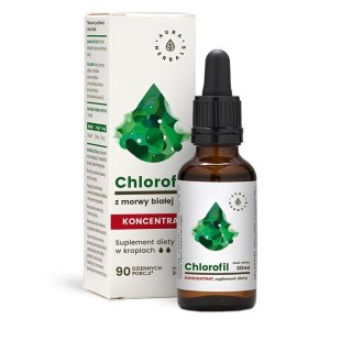 Aura Herbals Chlorofil z morwy białej 30 ml w kroplach