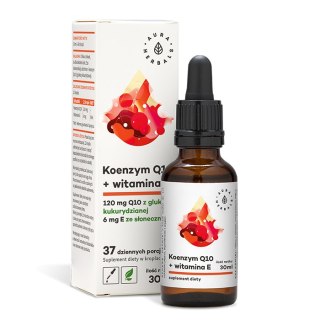 Aura Herbals Koenzym Q10 + Witamina E 30 ml w kroplach