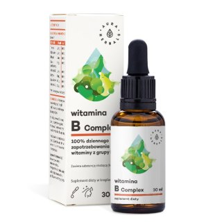 Aura Herbals Witamina B Complex 30ml w kroplach