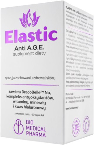 Bio Medical Pharma ELASTIC Anti A.G.E. 60 kapsułek