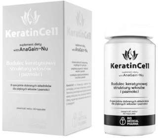 Bio Medical Pharma KeratinCell budulec włosów i paznokci 60 kapsułek