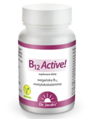 Dr. Jacob's B12 Active 120 tabletek