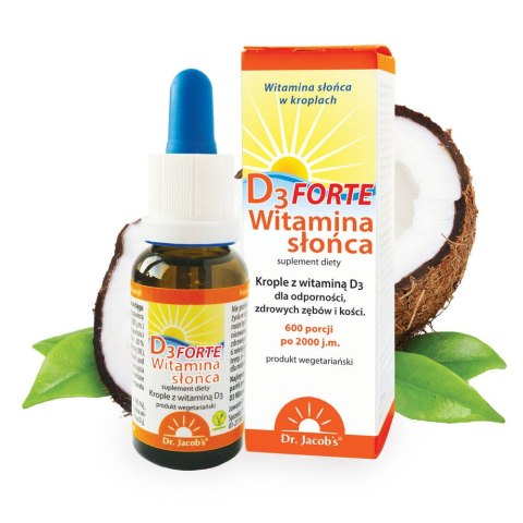 Dr. Jacob's Witamina D3 Forte 2000 IU 20 ml