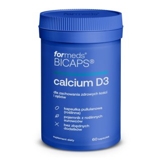 ForMeds Bicaps Calcium D3 Wapń Witamina D3 60 kapsułek