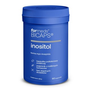 ForMeds Bicaps Inositol 630 mg Inozytolu 60 kapsułek wegańskich