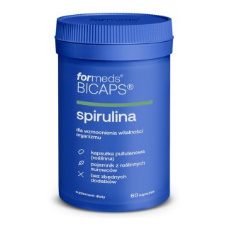 ForMeds Bicaps Spirulina 60 kapsułek wegańskich