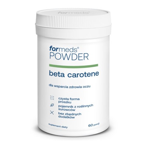 ForMeds Powder Beta Carotene 60 porcji