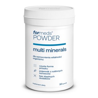 ForMeds Powder Multi Minerals zestaw 11 składników mineralnych