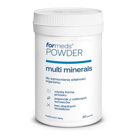 ForMeds Powder Multi Minerals zestaw 11 składników mineralnych