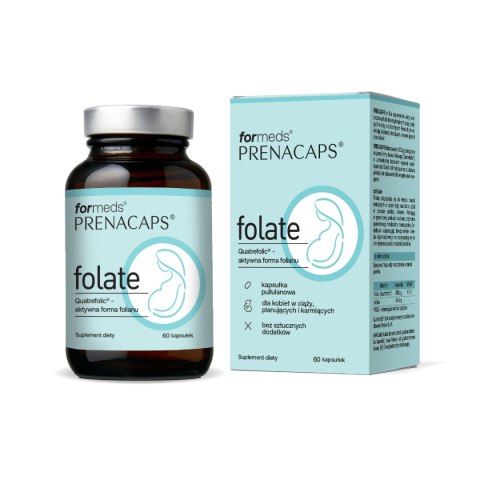 ForMeds Prenacaps folate Quatrefolic® 60 kapsułek wegańskich