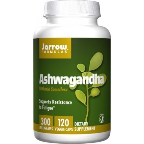 Jarrow Formulas Ashwagandha 300mg 120 kapsułek wegańskich