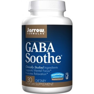 Jarrow Formulas GABA Soothe 30 kapsułek wegańskich