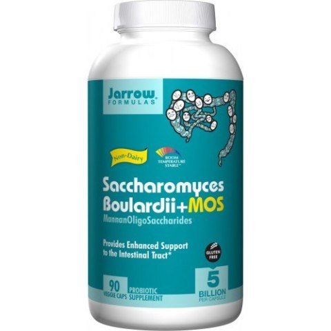 Jarrow Formulas Saccharomyces Boulardii + MOS 90 kapsułek wegańskich