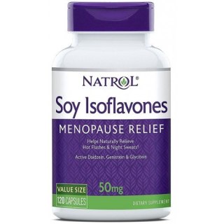 Natrol Soy Isoflavones (Izoflawony Sojowe) 120 kapsułek