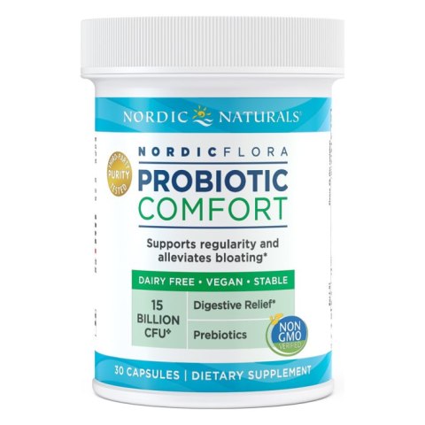 Nordic Naturals Flora Probiotic Comfort 30 kapsułek wegańskich