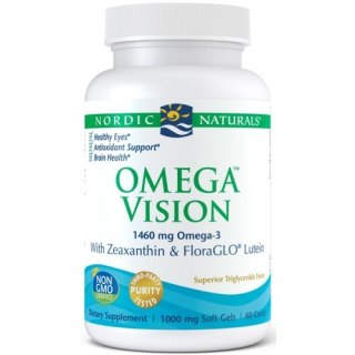 Nordic Naturals Omega Vision z Luteiną i Zeantaksyną 60 kapsułek miękkich