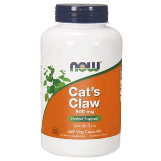 Now Foods Cat's Claw - Koci pazur 500mg 250 wegańskich kapsułek