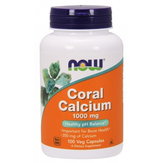 Now Foods Coral Calcium (Wapno koralowca) 1000 mg 100 kapsułek