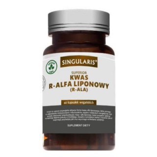 Singularis Kwas R-alfa Lipinowy 220mg 60 kapsułek wegańskich