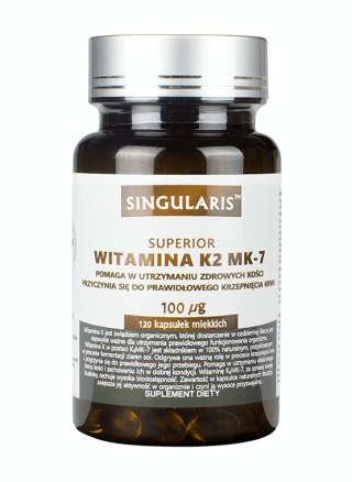 Singularis Superior Witamina K2 MK-7 120 kapsułek miękkich