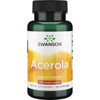 Swanson Acerola 500mg 60 kapsułek