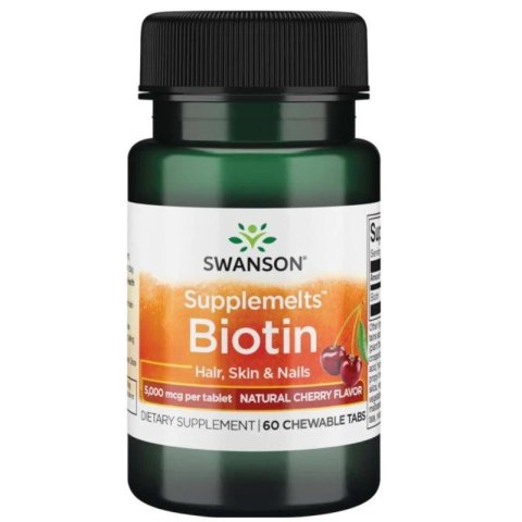 Swanson Biotyna 60 tabletek do ssania