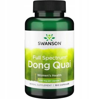 Swanson Dong Quai (Dzięgiel Chiński) 530mg 100 kapsułek