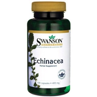 Swanson Echinacea 400 mg 100 kapsułek