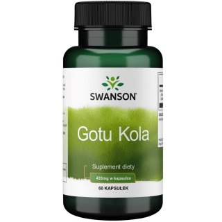 Swanson Gotu Kola 435 mg 60 kapsułek