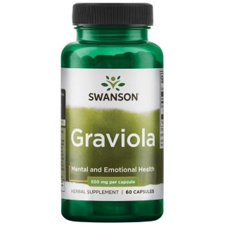 Swanson Graviola 530mg 60 kapsułek