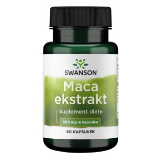 Swanson MACA ekstrakt 500 mg 60 kapsułek