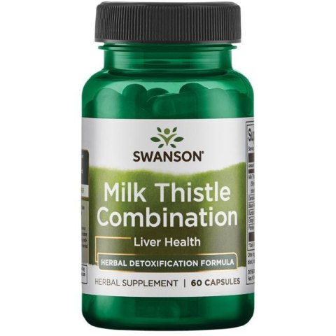 Swanson Milk Thistle Combination 60 kapsułek