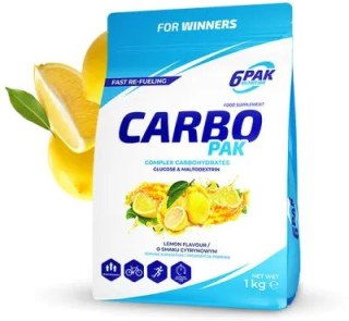 6PAK Carbo PAK 1kg o smaku cytrynowym