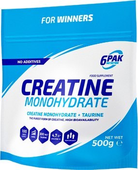 6PAK Creatine Monohydrate (Monohydrat Kreatyny) 500g