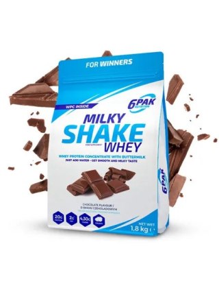 6PAK Milky Shake Whey 700g białko WPC o smaku czekoladowym