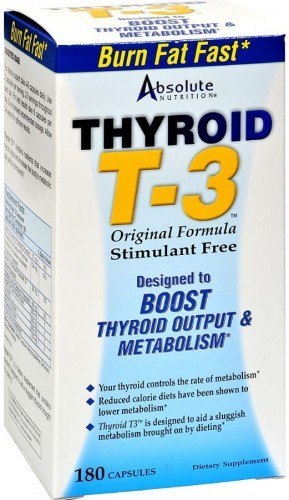 Absolute Nutrition Thyroid T3 180 kapsułek