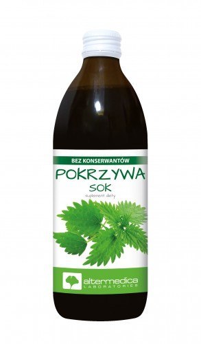 Alter Medica Sok z pokrzywy 500ml