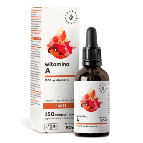 Aura Herbals Witamina A Forte 50 ml