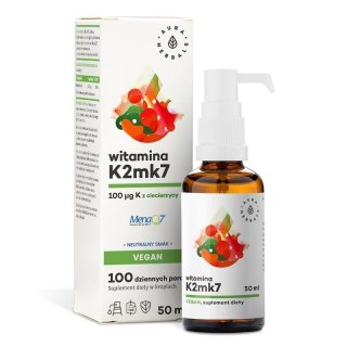 Aura Herbals Witamina K2 100 µg Vegan 50 ml