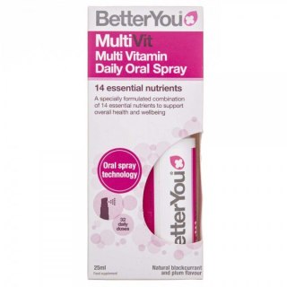 BetterYou MultiVit Multiwitamina 25 ml w sprayu