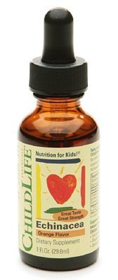 Child Life Echinacea (Jeżówka purpurowa) 30 ml o smaku pomarańczowym