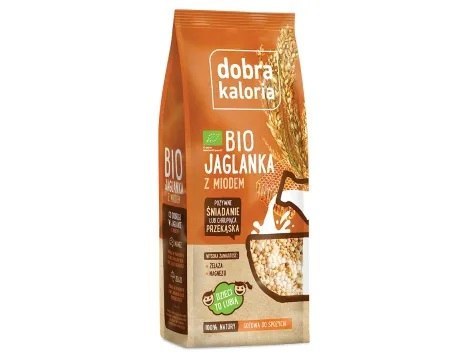 Dobra Kaloria BIO Jaglanka z miodem 120g