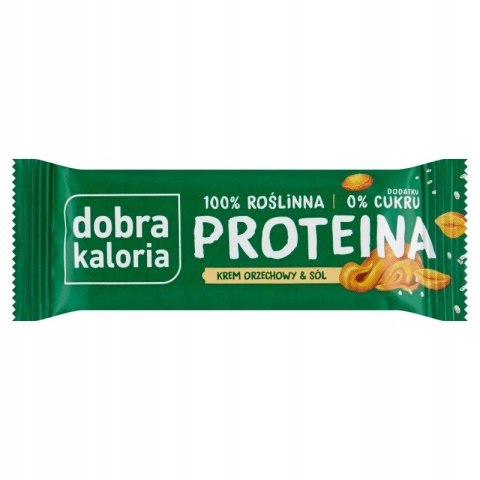 Dobra Kaloria Baton PROTEINA Krem orzechowy & sól 45g