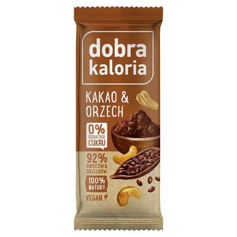 Dobra Kaloria Baton kakao & orzech 35g