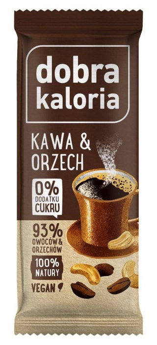 Dobra Kaloria Baton kawa & orzech 35g