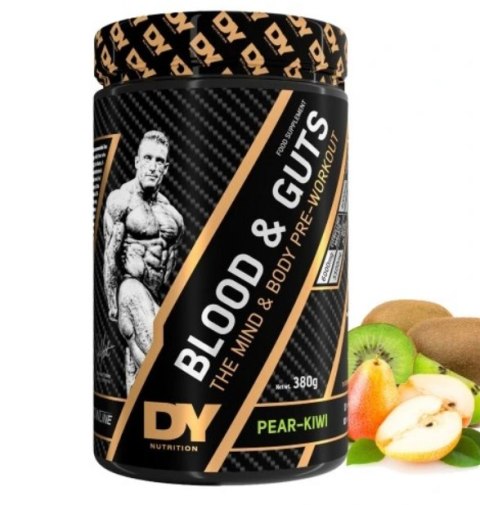 Dorian Yates Blood and Guts Pre-Workout 380 g o smaku gruszki i kiwi