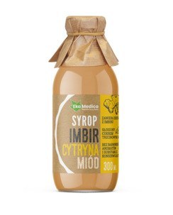 EkaMedica Syrop Imbir z cytryną 0,3l