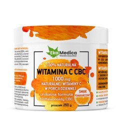 EkaMedica Witamina C CBC pomarańczowa proszek 250g