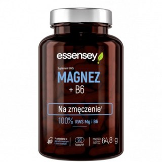 Essensey Magnez i Witamina B6 90 kapsułek