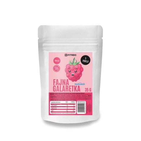 FitRec Fajna Galaretka Malina 35g